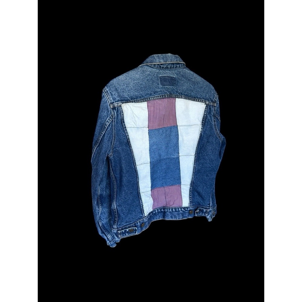 Vintage Levi's Jacket Sz 40 70s‎ Type 3 Trucker Distressed Custom USA Made